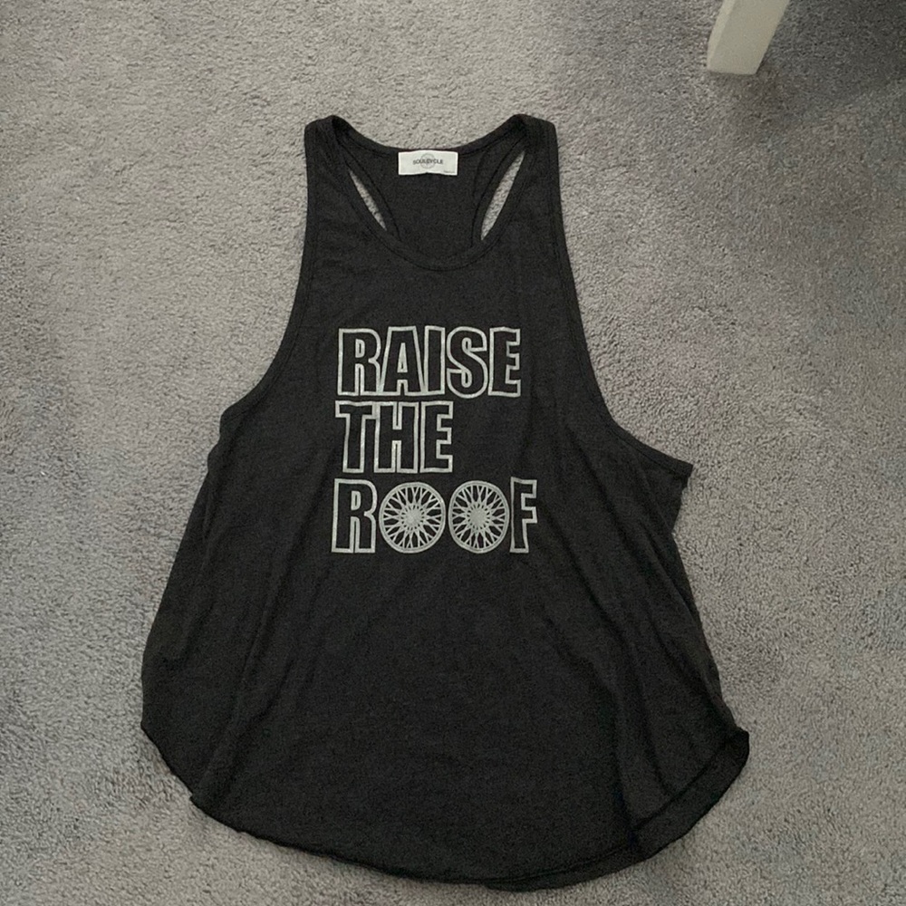 SoulCycle razor back tank top!